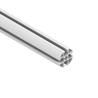 MODULAR SOLUTIONS EXTRUDED PROFILE&lt;br&gt;45MM X 45MM ROUND, CUT TO THE LENGTH OF 1000 MM